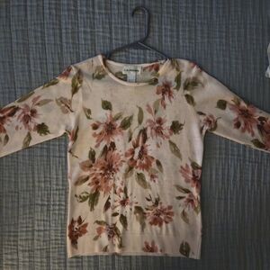 Floral Long Sleeve Top